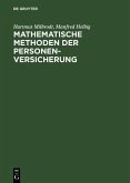 Mathematische Methoden der Personenversicherung (eBook, PDF)