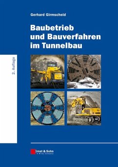 Cover Baubetrieb und Bauverfahren im Tunnelbau (eBook, PDF)