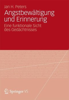 Angstbewältigung und Erinnerung (eBook, PDF) - Peters, Jan Hendrik