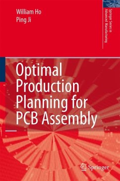 Optimal Production Planning for PCB Assembly (eBook, PDF) - Ho, William; Ji, Ping
