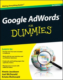 Google AdWords For Dummies (eBook, PDF) - Jacobson, Howie; Mcdonald, Joel; Mcdonald, Kristie