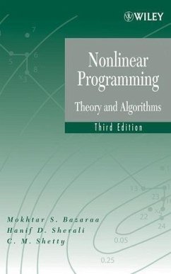Nonlinear Programming (eBook, PDF) - Bazaraa, Mokhtar S.; Sherali, Hanif D.; Shetty, C. M.