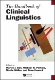 The Handbook of Clinical Linguistics (eBook, PDF)