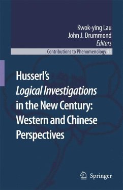 Husserl’s Logical Investigations in the New Century: Western and Chinese Perspectives (eBook, PDF)