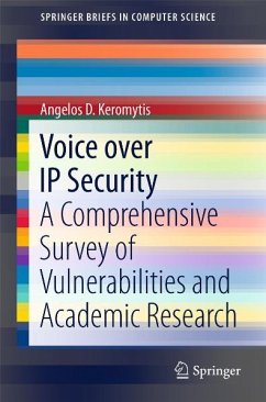 Voice over IP Security (eBook, PDF) - Keromytis, Angelos D.