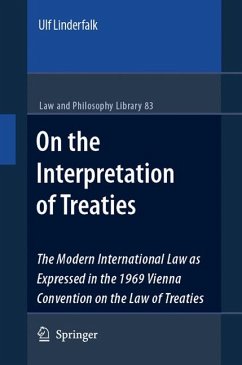 On the Interpretation of Treaties (eBook, PDF) - Linderfalk, Ulf