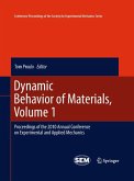 Dynamic Behavior of Materials, Volume 1 (eBook, PDF)