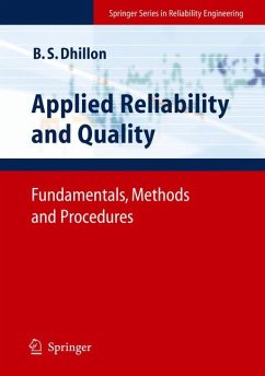 Applied Reliability and Quality (eBook, PDF) - Dhillon, Balbir S.