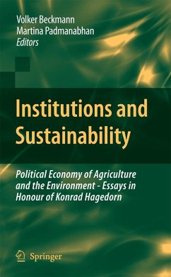 Institutions and Sustainability (eBook, PDF)