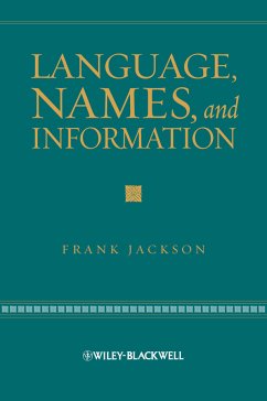 Language, Names, and Information (eBook, PDF) - Jackson, Frank