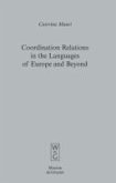 Coordination Relations in the Languages of Europe and Beyond (eBook, PDF)