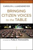 Bringing Citizen Voices to the Table (eBook, PDF)