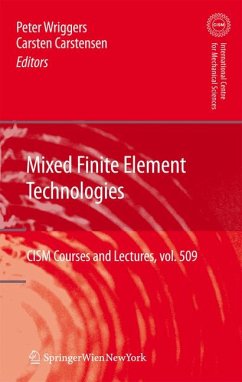Mixed Finite Element Technologies (eBook, PDF)
