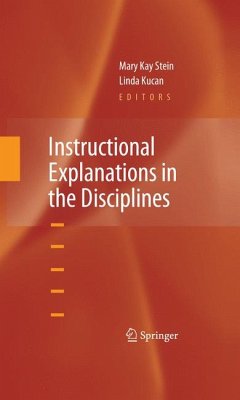 Instructional Explanations in the Disciplines (eBook, PDF)