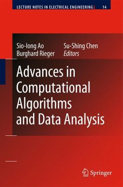 Advances in Computational Algorithms and Data Analysis (eBook, PDF) - Ao, Sio-Iong; Rieger, Burghard B.; Chen, Su-Shing