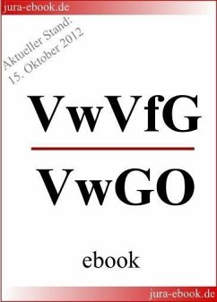 VwVfG und VwGO (eBook, ePUB) - Deutscher Gesetzgeber