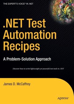 .NET Test Automation Recipes (eBook, PDF) - Mccaffrey, James