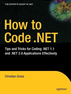 How to Code .NET (eBook, PDF) - Gross, Christian