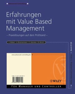 Erfahrungen mit Value Based Management (eBook, ePUB) - Weber, Jürgen; Bramsemann, Urs; Heineke, Carsten; Hirsch, Bernhard