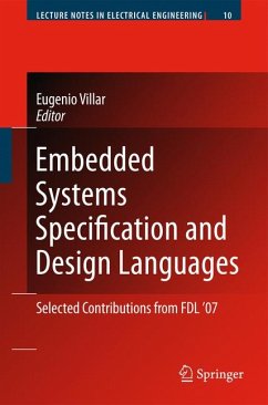 Embedded Systems Specification and Design Languages (eBook, PDF)