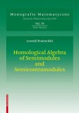 Homological Algebra of Semimodules and Semicontramodules (eBook, PDF)