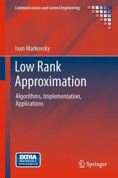 Low Rank Approximation (eBook, PDF) - Markovsky, Ivan