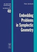 Embedding Problems in Symplectic Geometry (eBook, PDF) - Schlenk, Felix