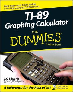 TI-89 Graphing Calculator For Dummies (eBook, PDF) - Edwards, C. C.