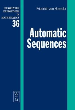 Automatic Sequences (eBook, PDF) - Haeseler, von Friedrich