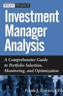 Investment Manager Analysis (eBook, PDF) - Travers, Frank J.