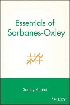 Essentials of Sarbanes-Oxley (eBook, ePUB) - Anand, Sanjay