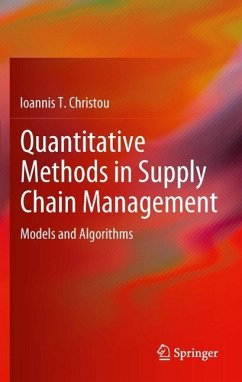 Quantitative Methods in Supply Chain Management (eBook, PDF) - Christou, Ioannis T.