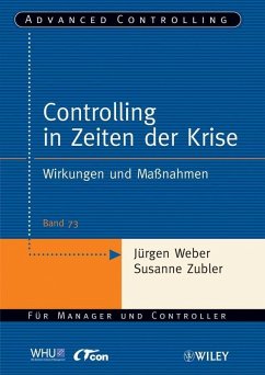 Controlling in Zeiten der Krise (eBook, ePUB) - Weber, Jürgen; Zubler, Susanne
