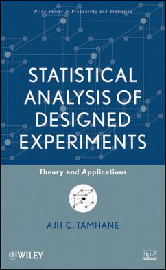 Statistical Analysis of Designed Experiments (eBook, ePUB) - Tamhane, Ajit C.