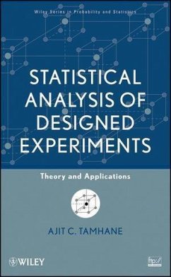 Statistical Analysis of Designed Experiments (eBook, ePUB) - Tamhane, Ajit C.