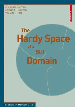 The Hardy Space of a Slit Domain (eBook, PDF) - Aleman, Alexandru; Feldman, Nathan S.; Ross, William T.