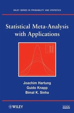 Statistical Meta-Analysis with Applications (eBook, ePUB) - Hartung, Joachim; Knapp, Guido; Sinha, Bimal K.
