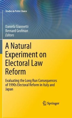 A Natural Experiment on Electoral Law Reform (eBook, PDF)