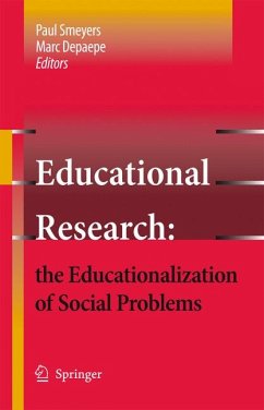 Educational Research: the Educationalization of Social Problems (eBook, PDF) - Smeyers, Paul