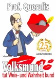 Volksmund tut Weis- und Wahrheit kund (eBook, PDF)