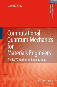 Computational Quantum Mechanics for Materials Engineers (eBook, PDF) - Vitos, Levente