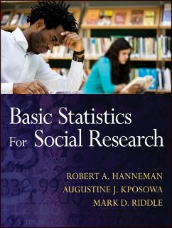 Basic Statistics for Social Research (eBook, PDF) - Hanneman, Robert A.; Kposowa, Augustine J.; Riddle, Mark D.