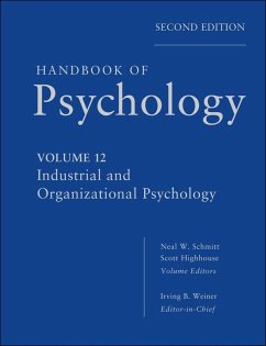 Cover Handbook of Psychology, Volume 12, Industrial and Organizational Psychology (eBook, ePUB)