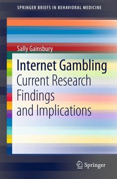 Internet Gambling (eBook, PDF) - Gainsbury, Sally