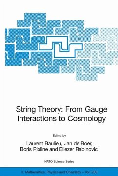 String Theory: From Gauge Interactions to Cosmology (eBook, PDF)