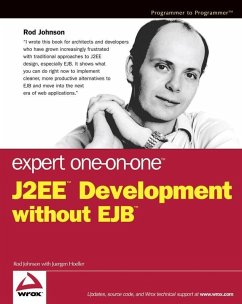 Expert One-on-One J2EE Development without EJB (eBook, PDF) - Johnson, Rod; Höller, Jürgen