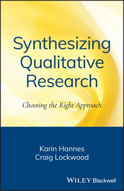 Synthesizing Qualitative Research (eBook, PDF) - Hannes, Karin; Lockwood, Craig