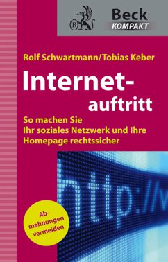 Internetauftritt (eBook, ePUB) - Schwartmann, Rolf; Keber, Tobias O.