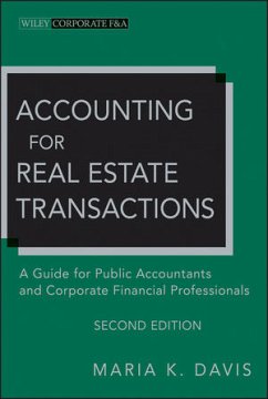 Accounting for Real Estate Transactions (eBook, ePUB) - Davis, Maria K.