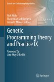 Genetic Programming Theory and Practice IX (eBook, PDF)